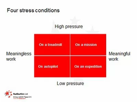 Four stress conditions